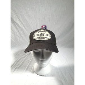 '47 Brand Miami Marlins Hat Mens One Size Adjustable Gray